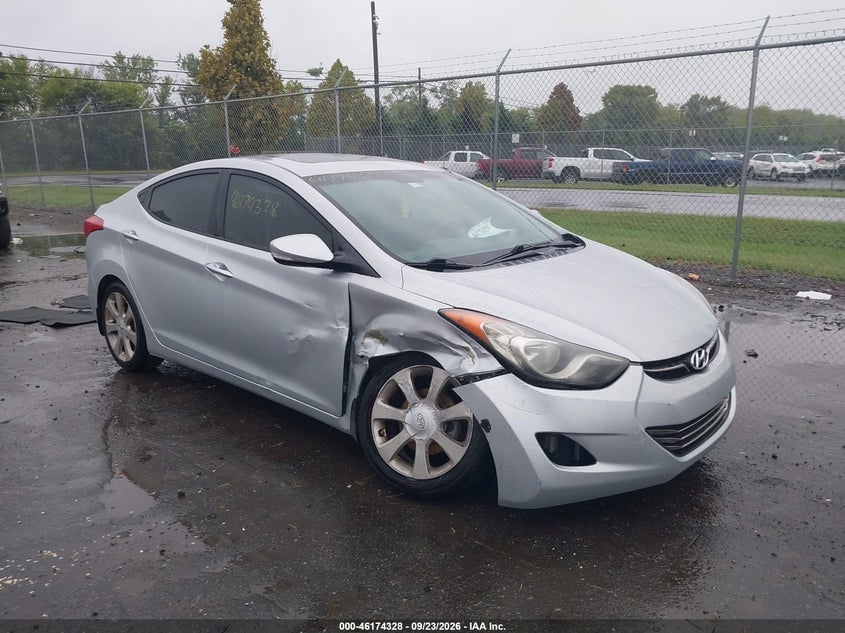 2013 HYUNDAI ELANTRA LIMITED | 5NPDH4AE3DH157719 | UPCARS