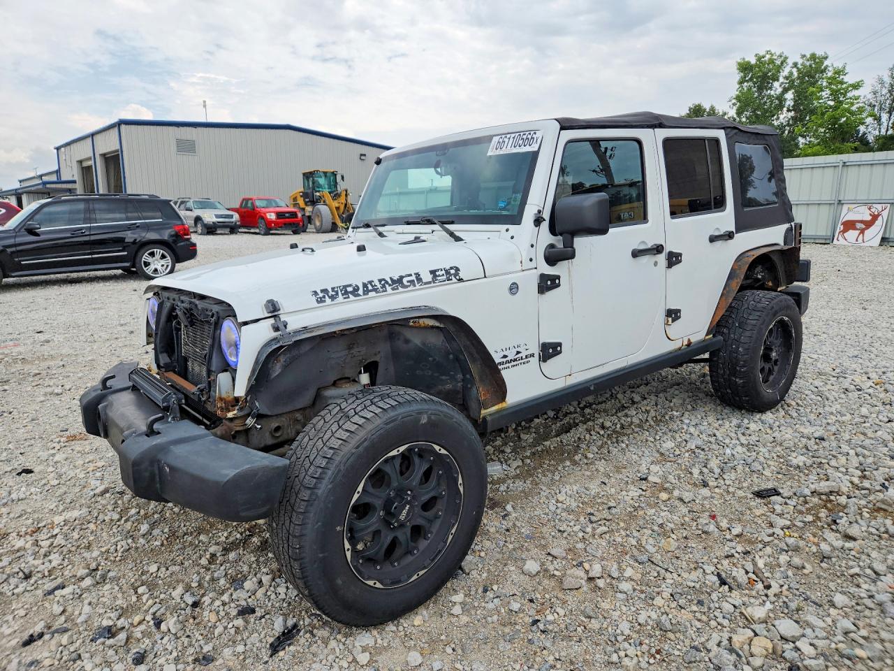 2012 JEEP WRANGLER SAHARA | 1C4BJWEG1CL183703 | UPCARS