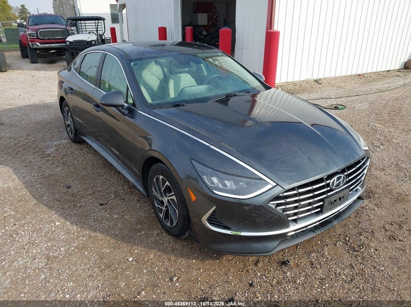 2021 HYUNDAI SONATA BLUE | KMHL24JJ6MA030282 | UPCARS