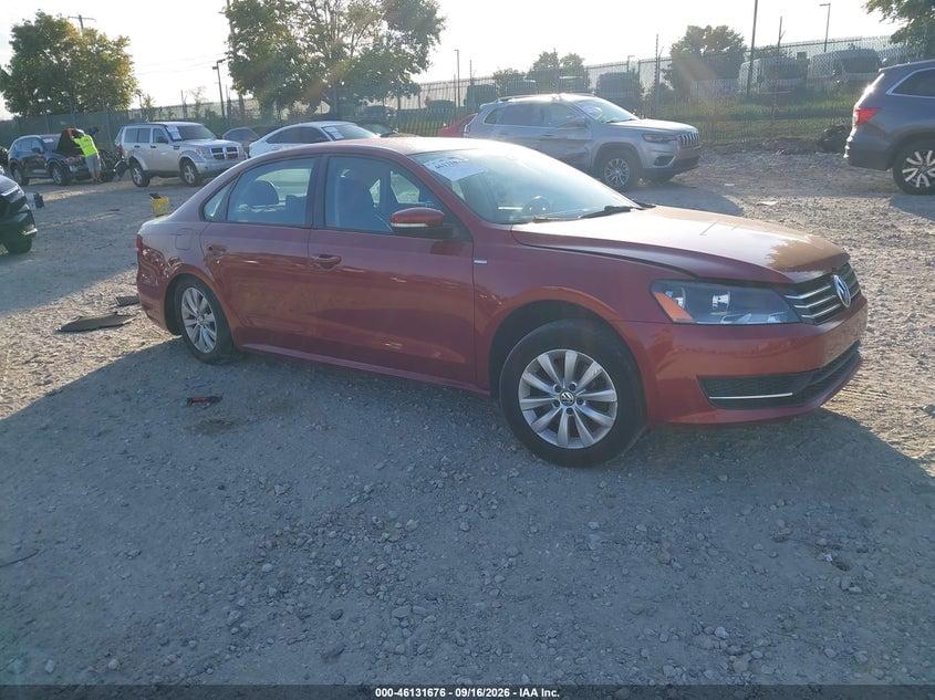 2015 VOLKSWAGEN PASSAT 1.8T WOLFSBURG EDITION | 1VWAT7A30FC056490 | UPCARS