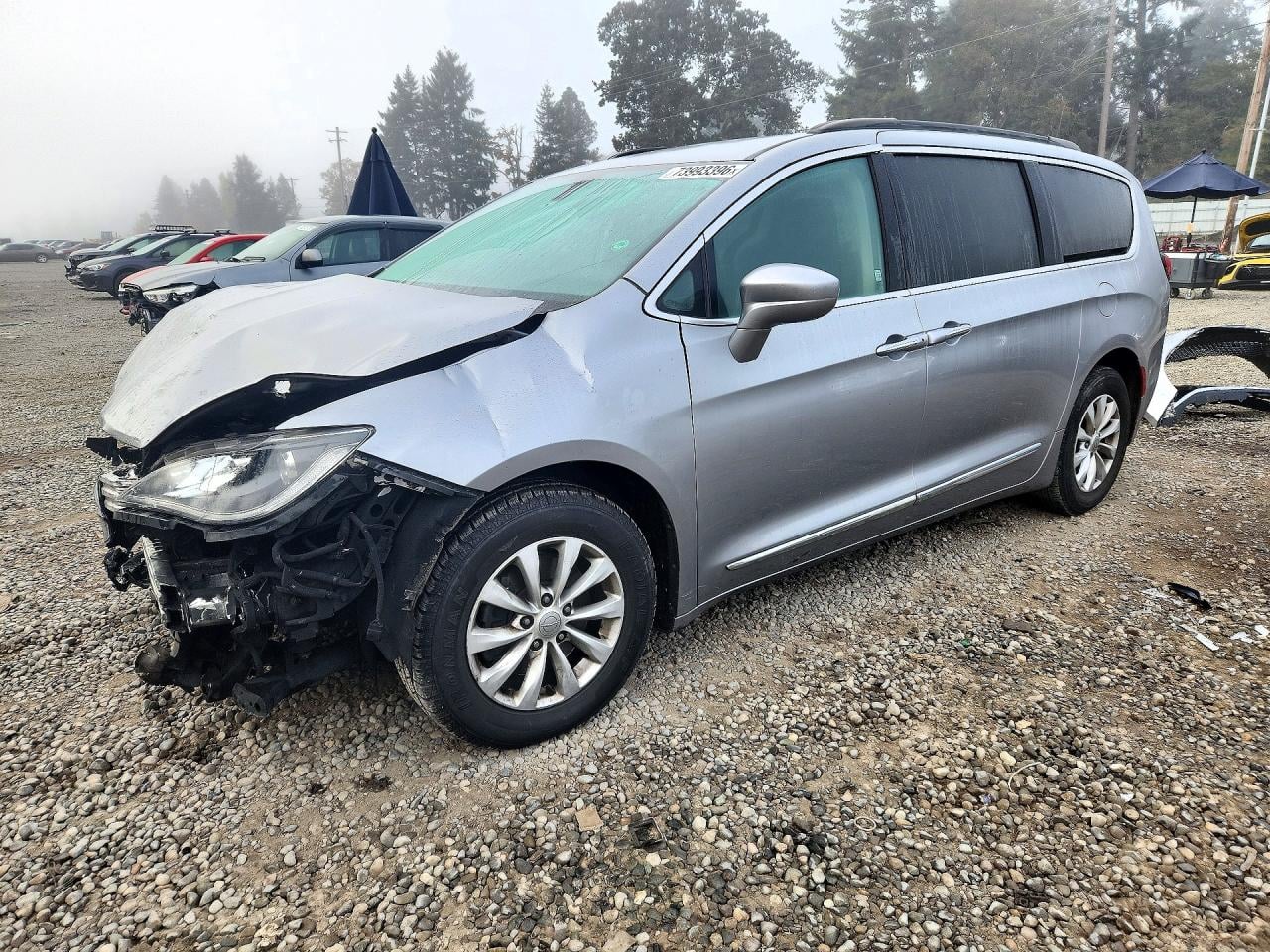 2017 CHRYSLER PACIFICA TOURING L | 2C4RC1BG1HR527500 | UPCARS