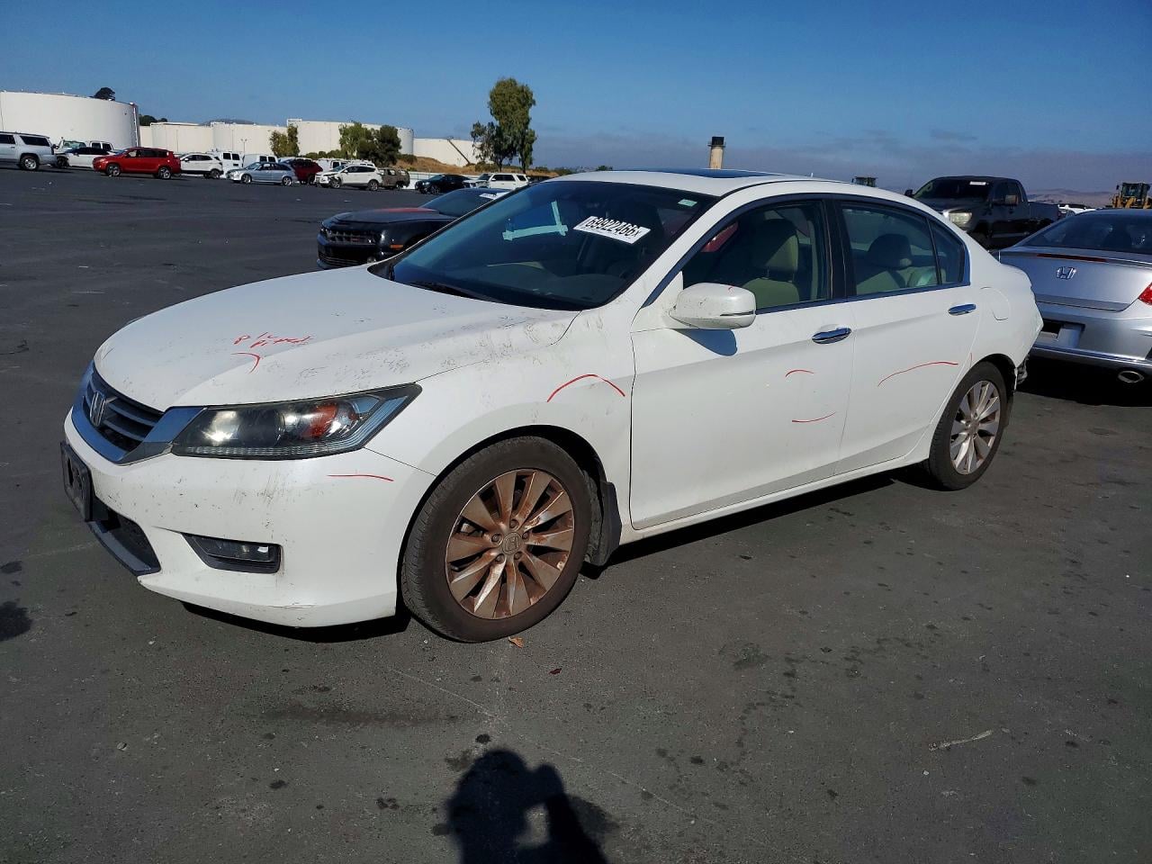 2014 HONDA ACCORD EXL | 1HGCR2F8XEA196236 | UPCARS