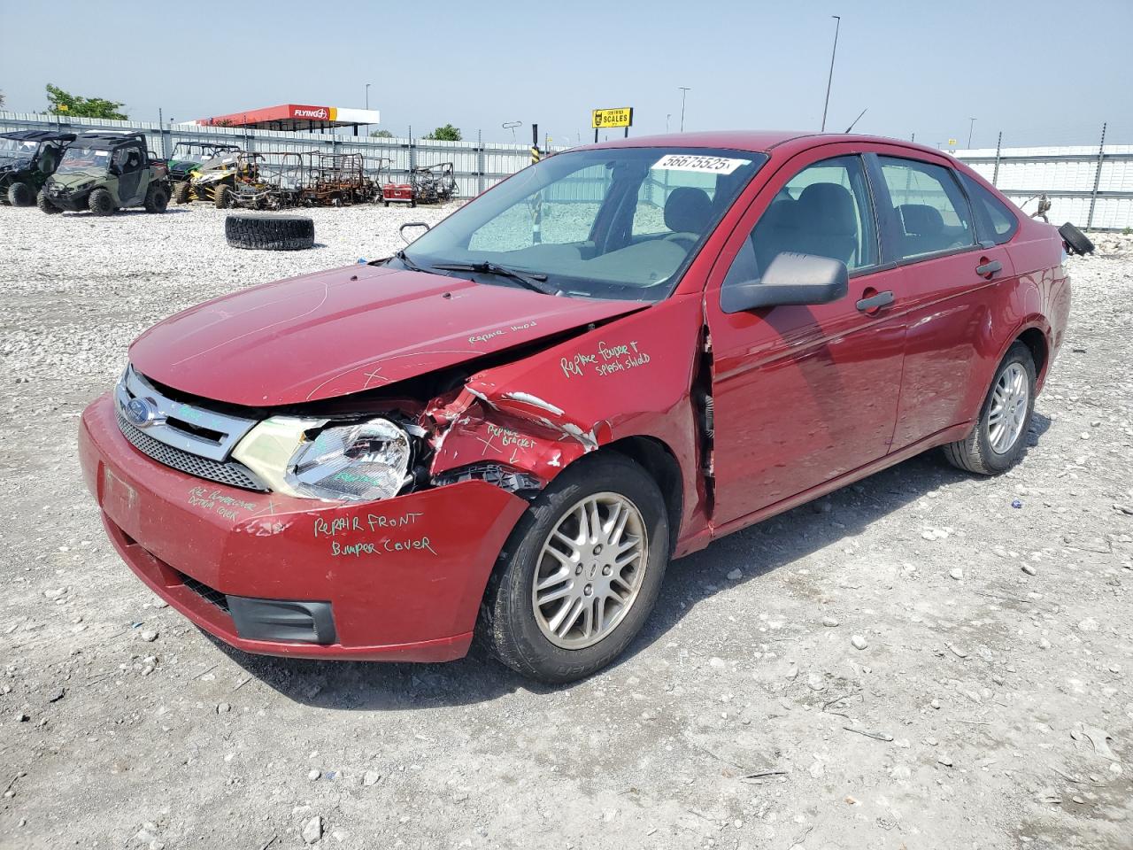 2010 FORD FOCU SE | 1FAHP3FNXAW189960 | UPCARS