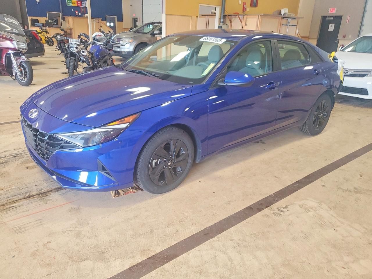2023 HYUNDAI ELANTRA BLUE | KMHLM4AJ2PU034570 | UPCARS