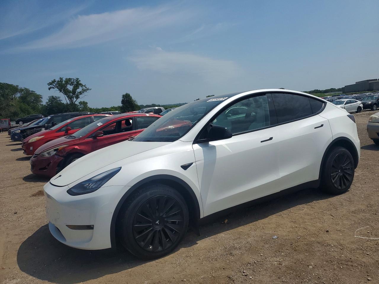 2021 TESLA MODEL Y | 5YJYGDEE1MF243625 | UPCARS