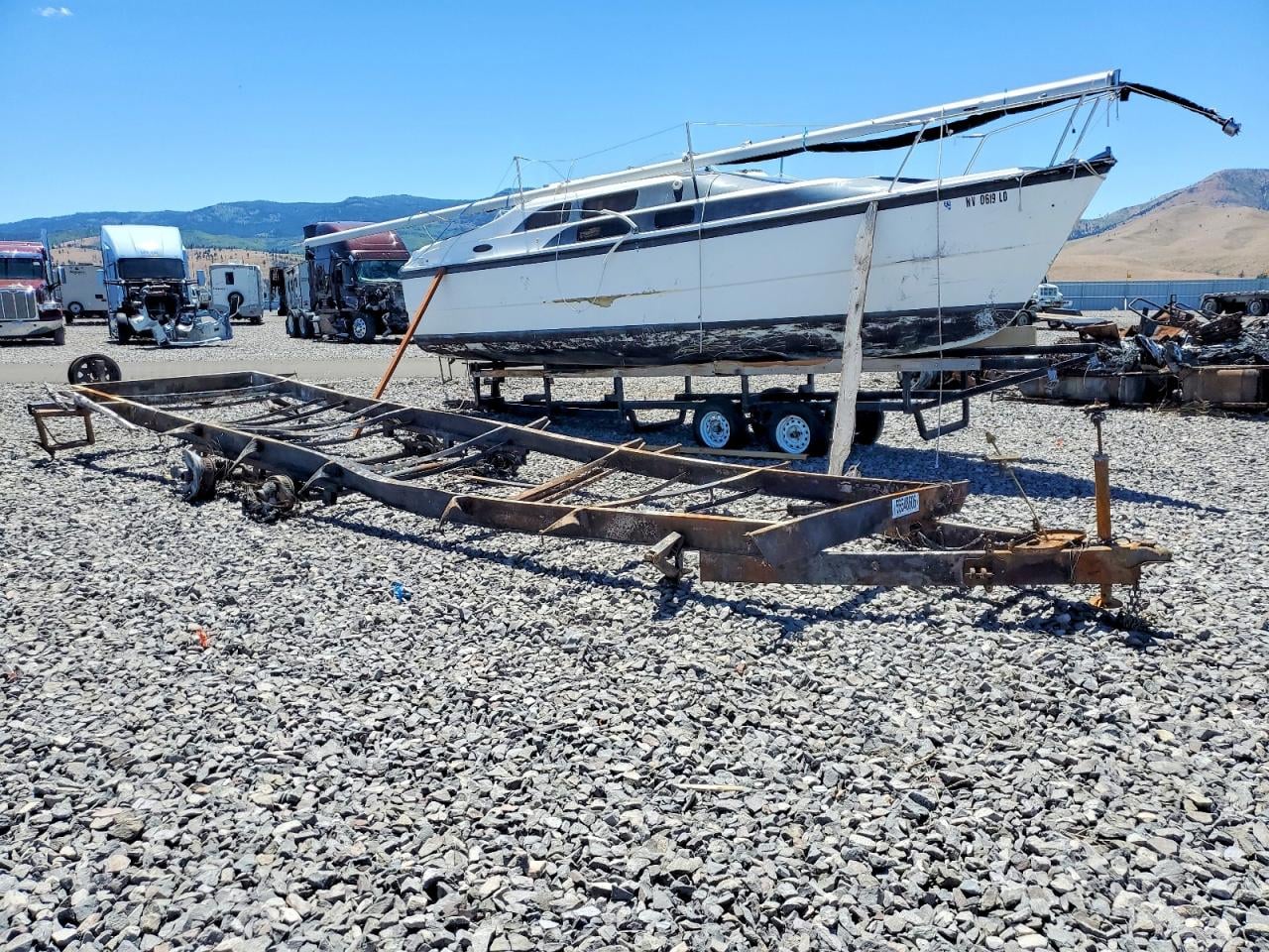 2021 FRRV WILDWOOD FOREST RIVER  UTILITY TRAILER | 4X4TWBY2XMU022089 | UPCARS