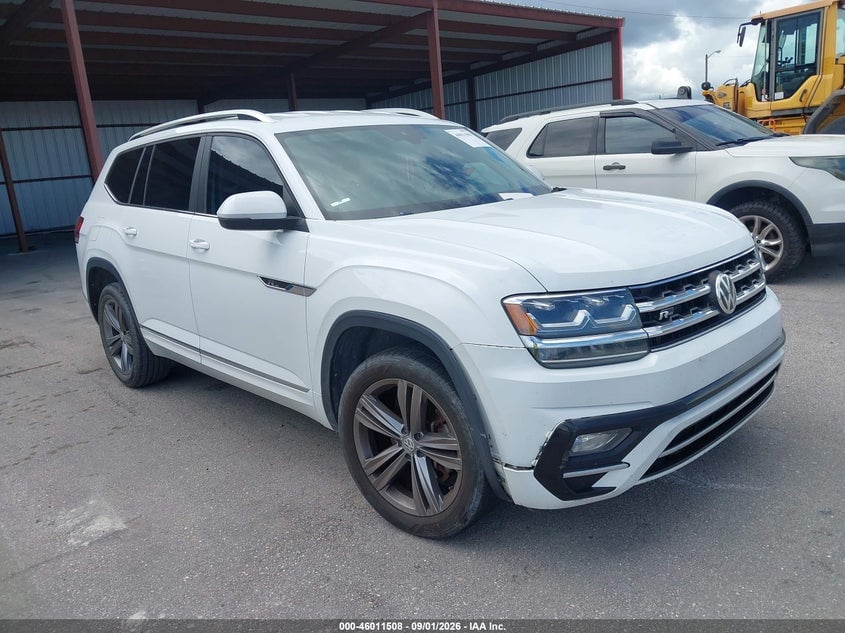 2019 VOLKSWAGEN ATLAS 3.6L V6 SE W/TECHNOLOGY R-LINE | 1V2YR2CA1KC558982 | UPCARS