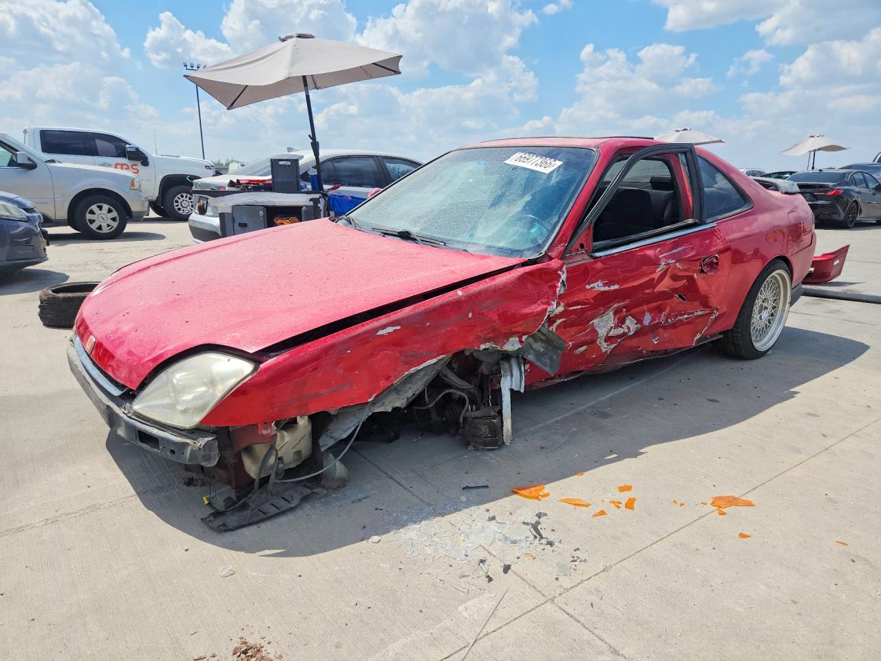 2001 HONDA PRELUDE | JHMBB62441C005027 | UPCARS