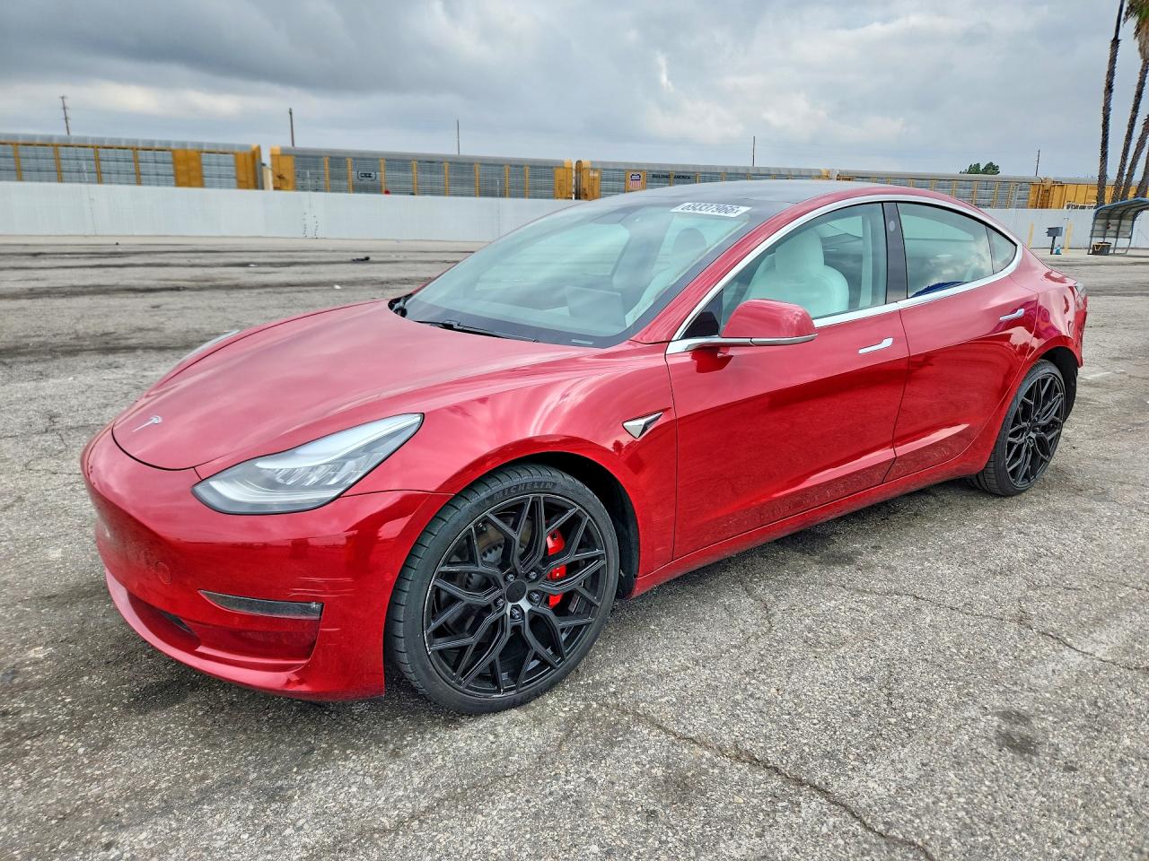 2019 TESLA MODEL 3 | 5YJ3E1EB0KF477594 | UPCARS