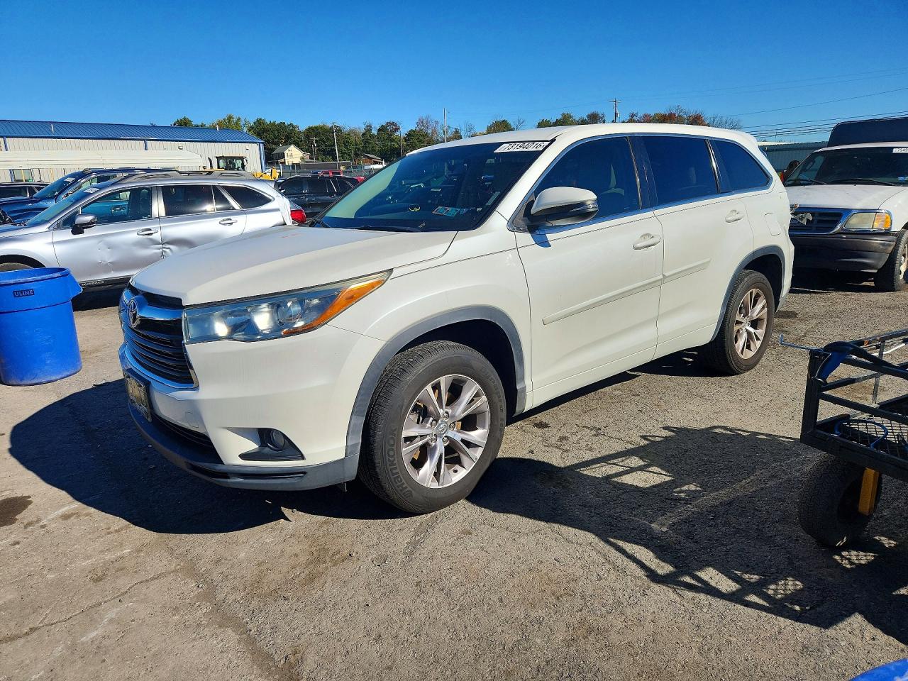 2015 TOYOTA HIGHLANDER LE PLUS | 5TDZKRFH6FS070837 | UPCARS