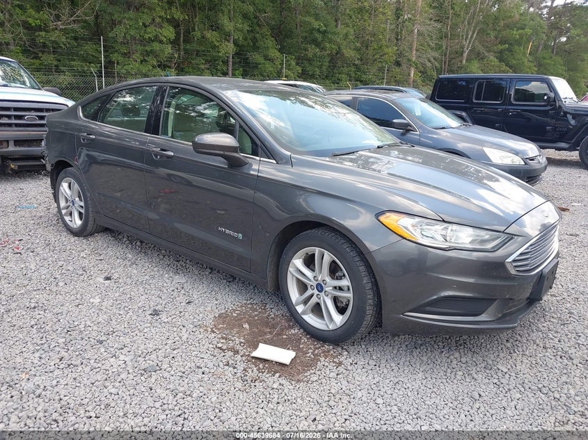 2018 FORD FUSION HYBRID S | 3FA6P0UU2JR101244 | UPCARS