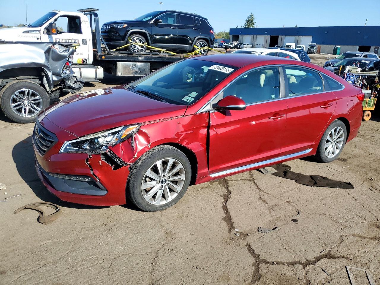 2015 HYUNDAI SONATA SPORT | 5NPE34AF7FH125077 | UPCARS