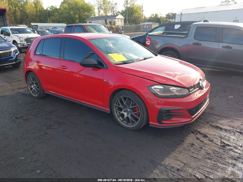 2018 VOLKSWAGEN GOLF GTI 2.0T AUTOBAHN/2.0T S/2.0T SE | 3VW547AU8JM260307 | UPCARS