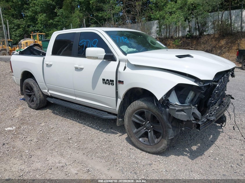 2017 RAM 1500 NIGHT  4X4 5'7 BOX | 1C6RR7MT4HS858668 | UPCARS