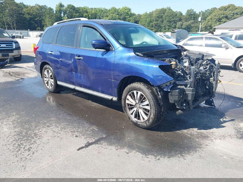2017 NISSAN PATHFINDER SL | 5N1DR2MN2HC661334 | UPCARS