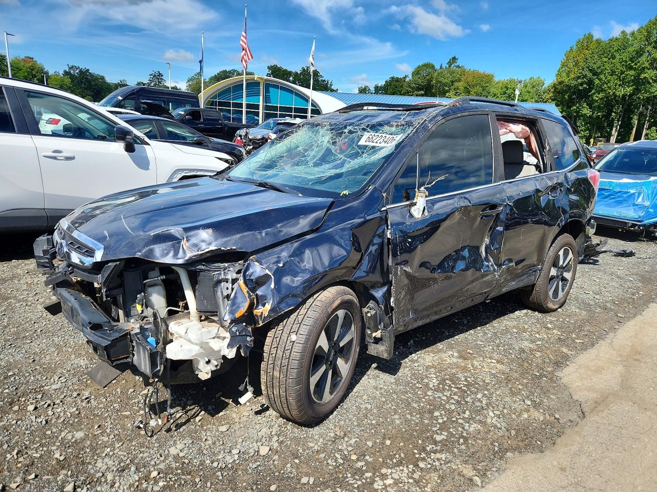 2018 SUBARU FORESTER 2.5I LIMITED | JF2SJARC4JH485627 | UPCARS