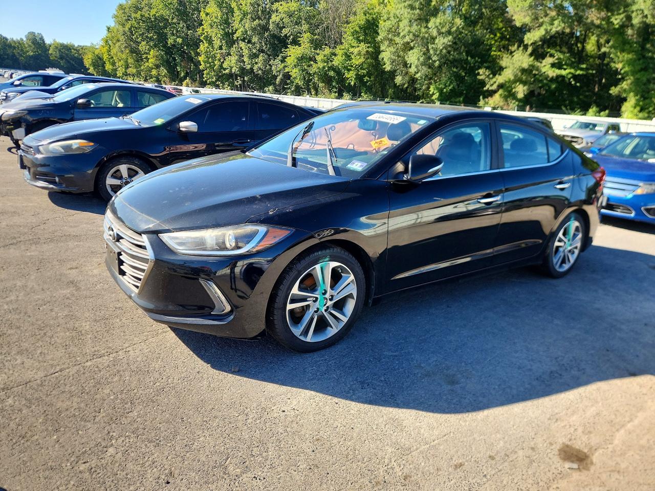 2017 HYUNDAI ELANTRA LIMITED | KMHD84LF7HU170034 | UPCARS