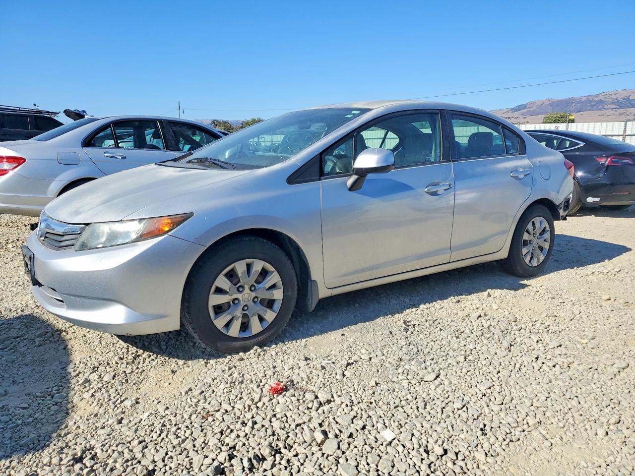 2012 HONDA CIVIC LX | 2HGFB2F59CH305310 | UPCARS