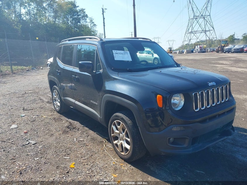 2017 JEEP RENEGADE LATITUDE 4X4 | ZACCJBBB4HPG49942 | UPCARS