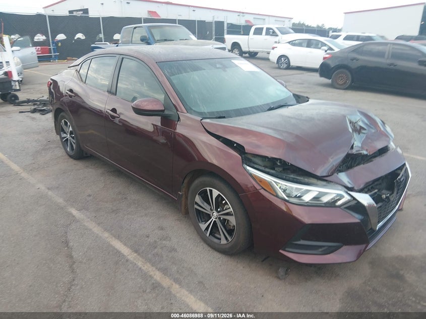 2022 NISSAN SENTRA SV XTRONIC CVT | 3N1AB8CV8NY209409 | UPCARS