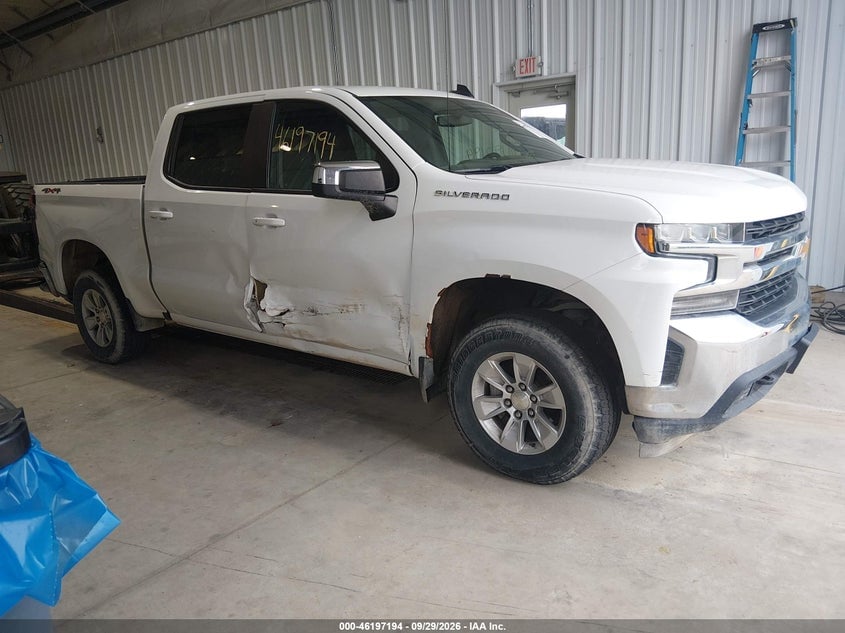 2021 CHEVROLET SILVERADO 1500 4WD  SHORT BED LT | 1GCUYDED3MZ238262 | UPCARS