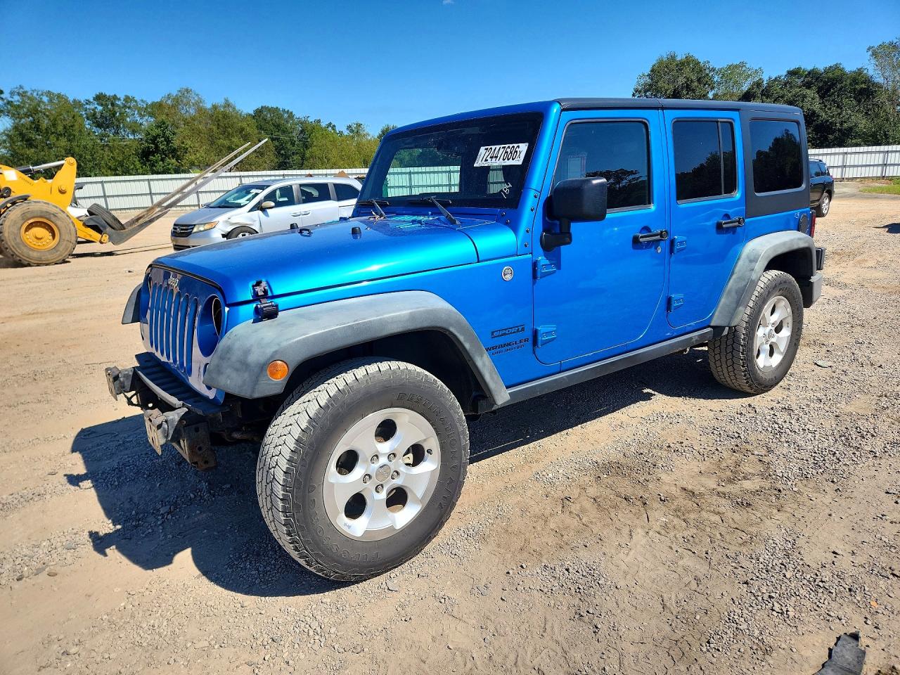 2015 JEEP WRANGLER SPORT | 1C4BJWDG2FL616161 | UPCARS