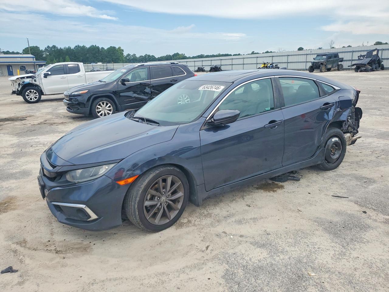 2019 HONDA CIVIC EX | 19XFC1F37KE016229 | UPCARS