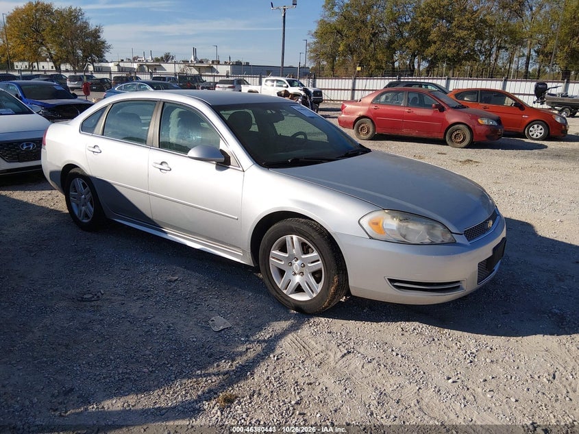 2012 CHEVROLET IMPALA LT | 2G1WG5E36C1226857 | UPCARS