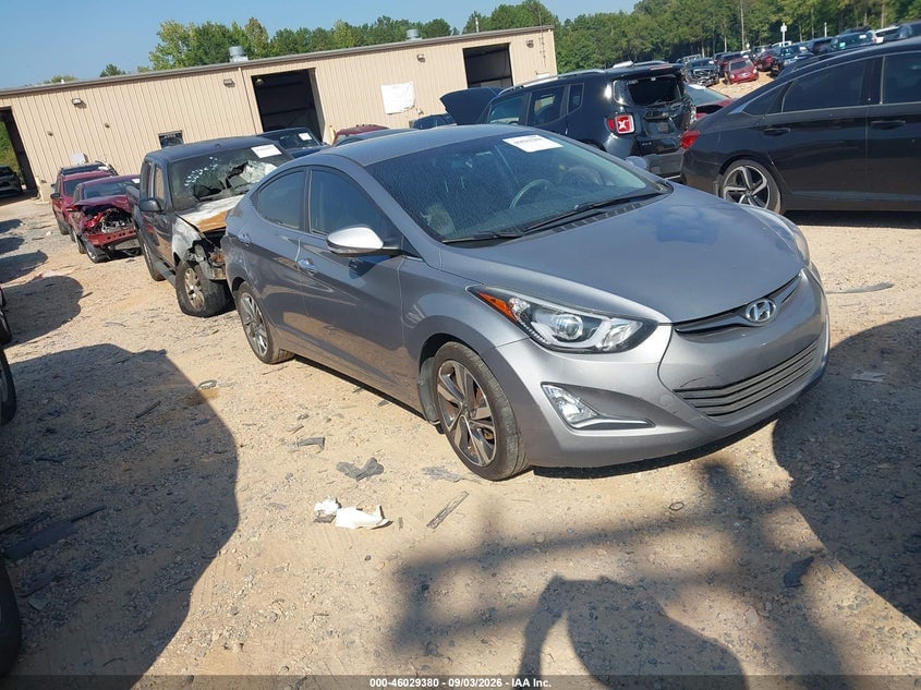 2015 HYUNDAI ELANTRA LIMITED | KMHDH4AE1FU457196 | UPCARS