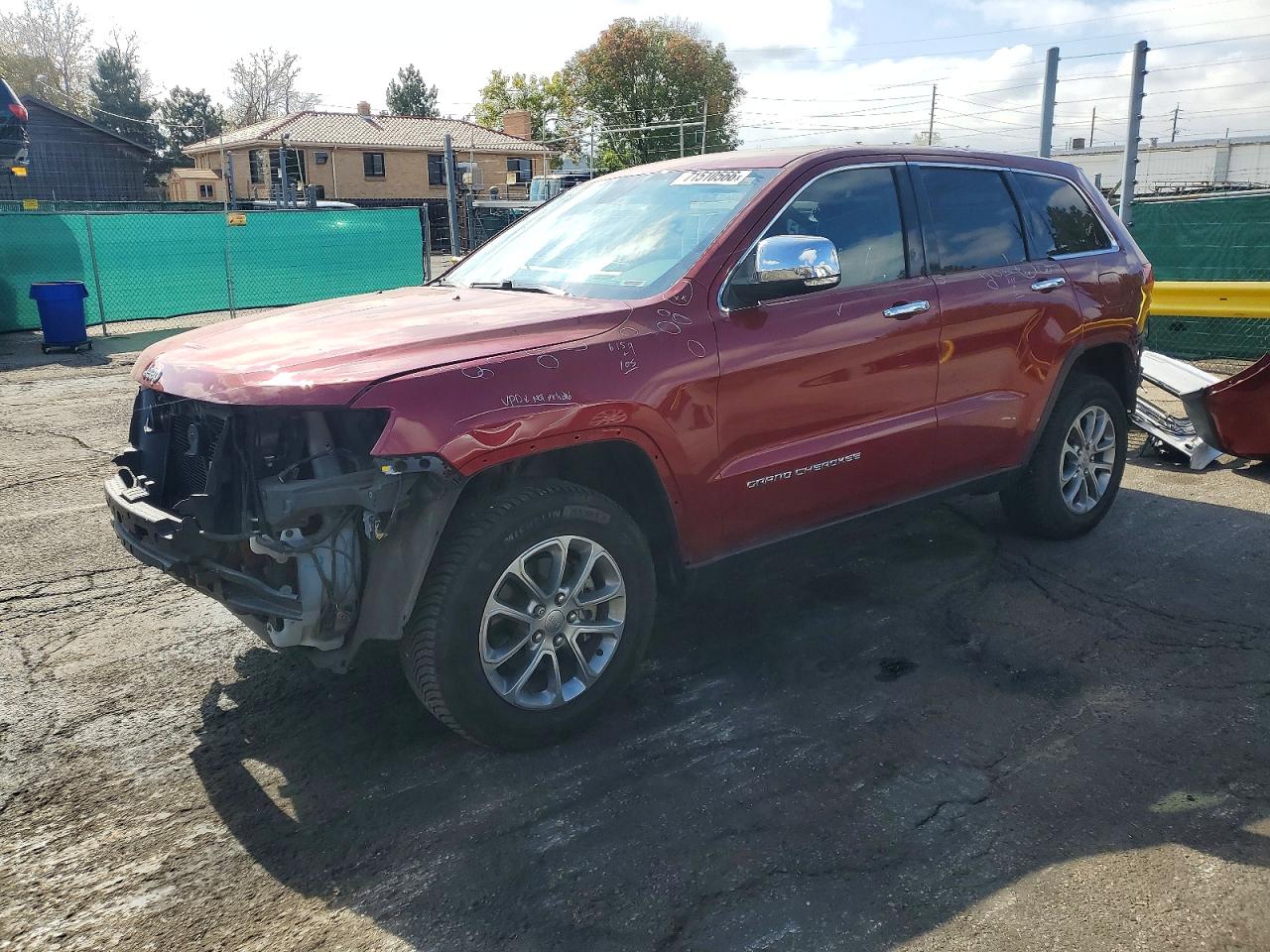 2014 JEEP GRAND CHER LIMITED | 1C4RJFBG8EC571632 | UPCARS