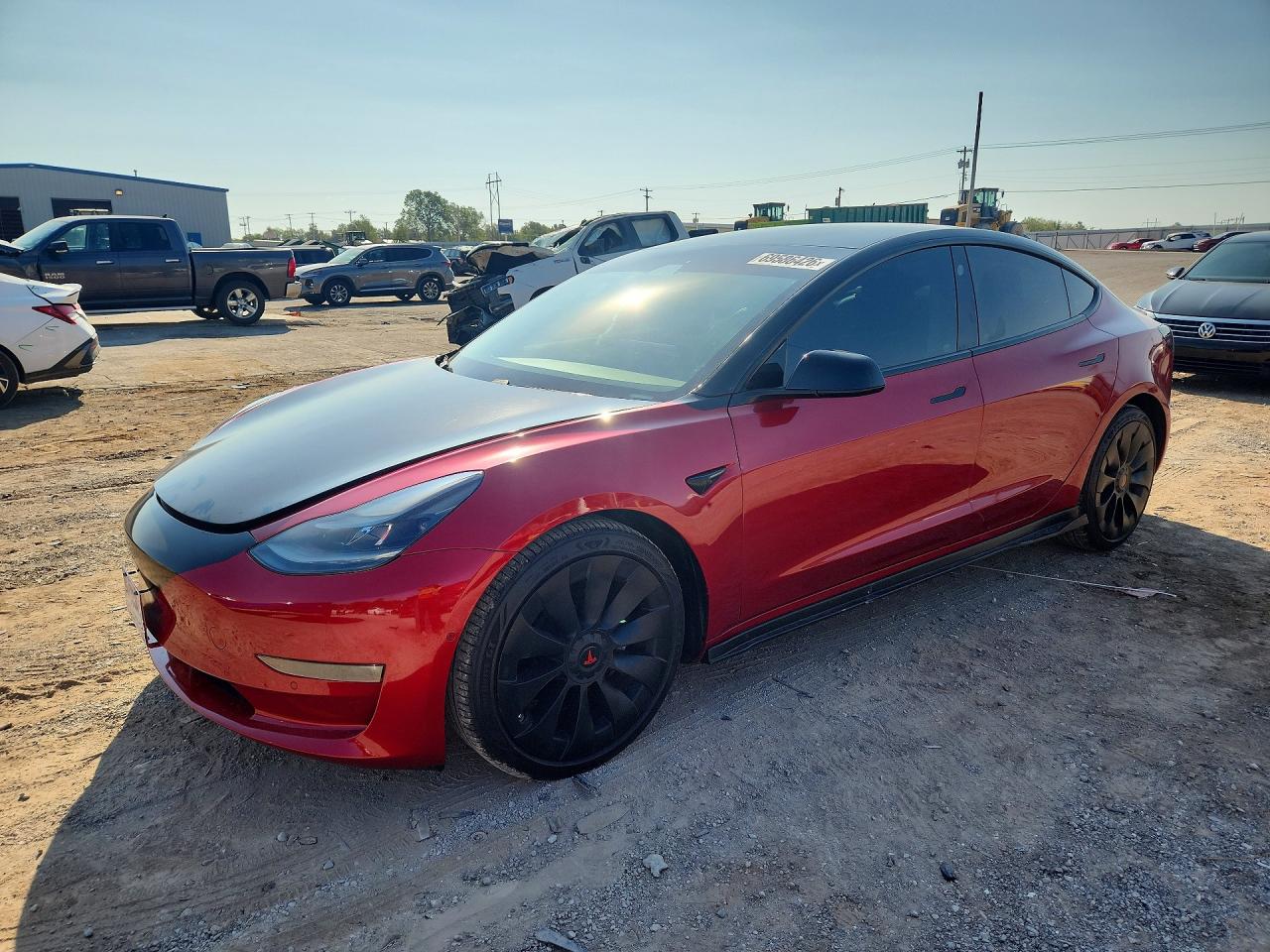 2021 TESLA MODEL 3 | 5YJ3E1EB2MF980370 | UPCARS