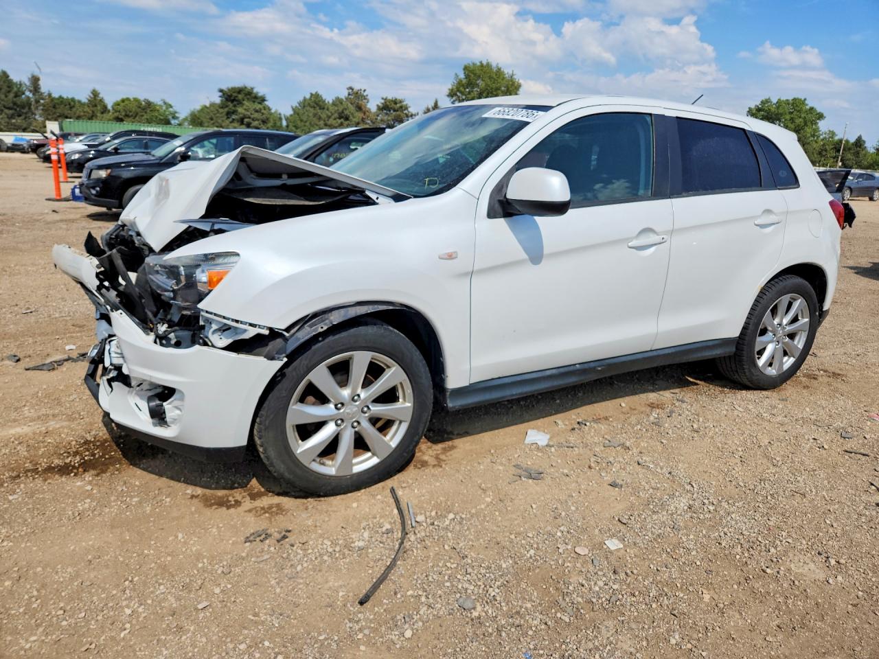 2015 MITSUBISHI OUTLANDER ES | 4A4AP3AU0FE022765 | UPCARS