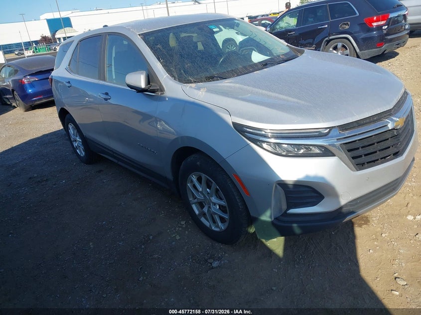 2022 CHEVROLET EQUINOX FWD LT | 3GNAXKEV2NS102102 | UPCARS