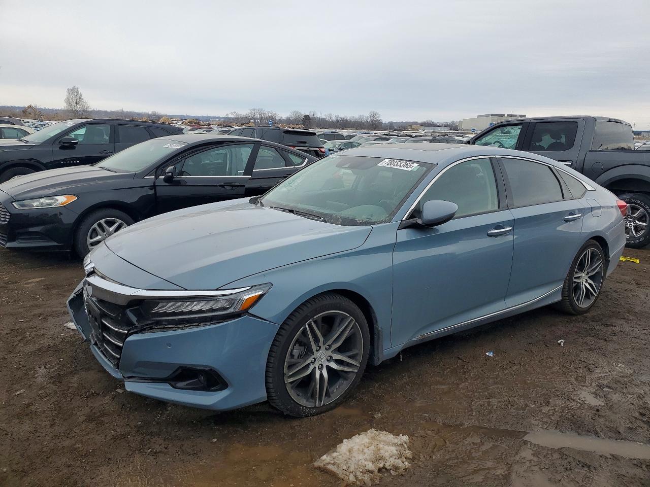 2021 HONDA ACCORD TOURING HYBRID | 1HGCV3F94MA005709 | UPCARS