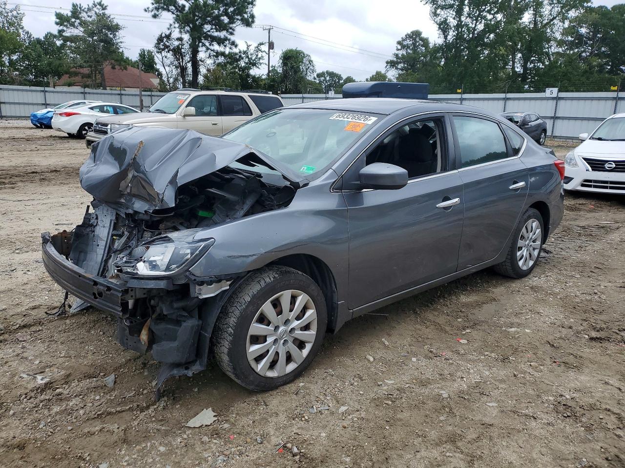 2017 NISSAN SENTRA SV | 3N1AB7AP4HL659607 | UPCARS