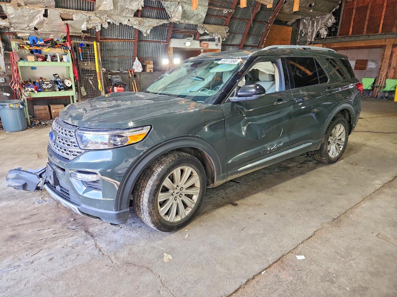 2021 FORD EXPLORER LIMITED | 1FM5K8FW3MNA21732 | UPCARS