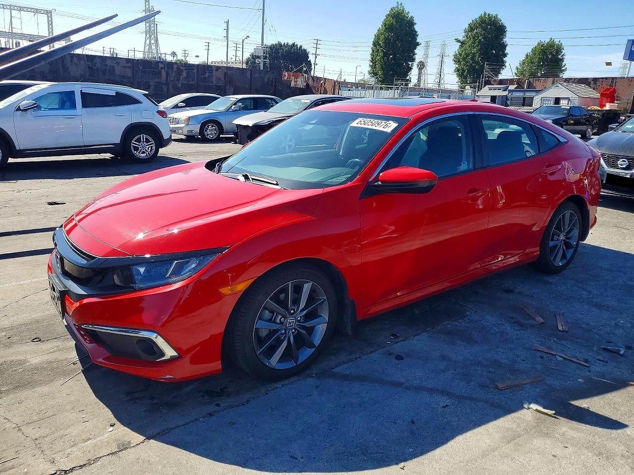 2020 HONDA CIVIC EX | 2HGFC1F32LH680056 | UPCARS