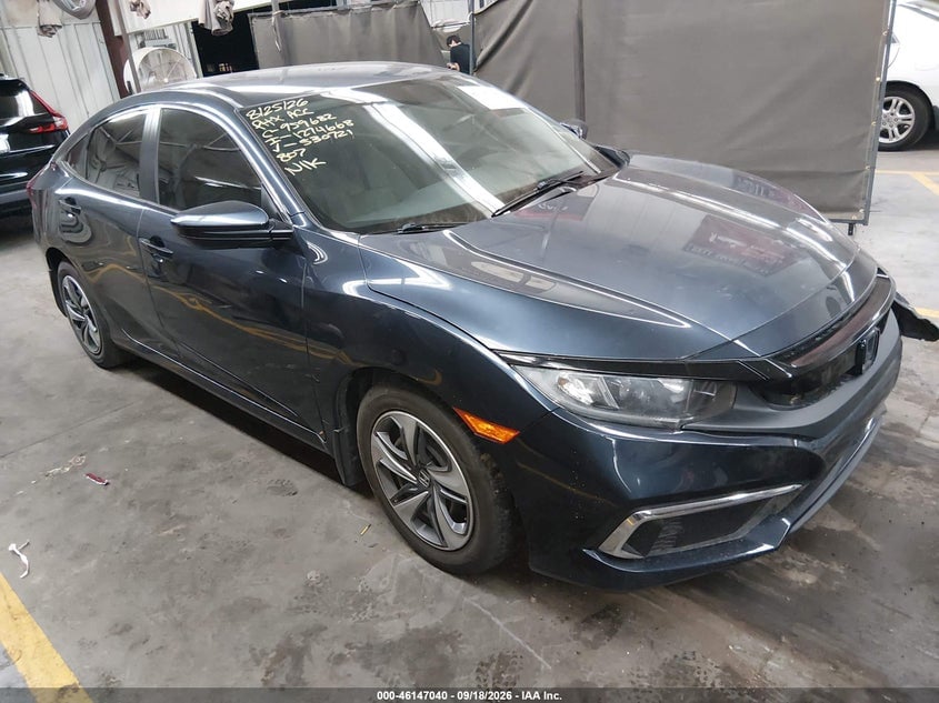 2021 HONDA CIVIC LX | 2HGFC2F65MH530721 | UPCARS