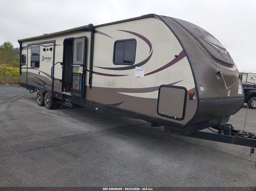 2016 FOREST RIVER SURVEYOR | 4X4TSVH21GL027415 | UPCARS