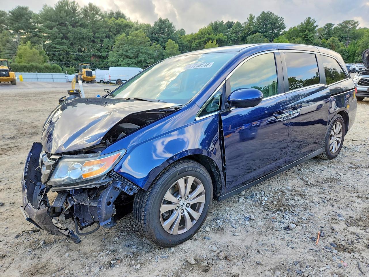 2014 HONDA ODYSSEY EX | 5FNRL5H48EB101573 | UPCARS