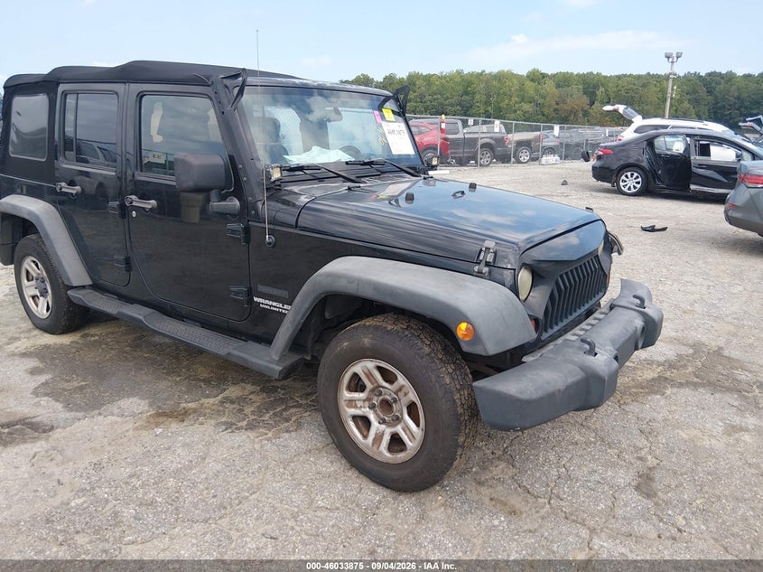 2010 JEEP WRANGLER UNLIMITED SPORT | 1J4BB3H14AL214467 | UPCARS