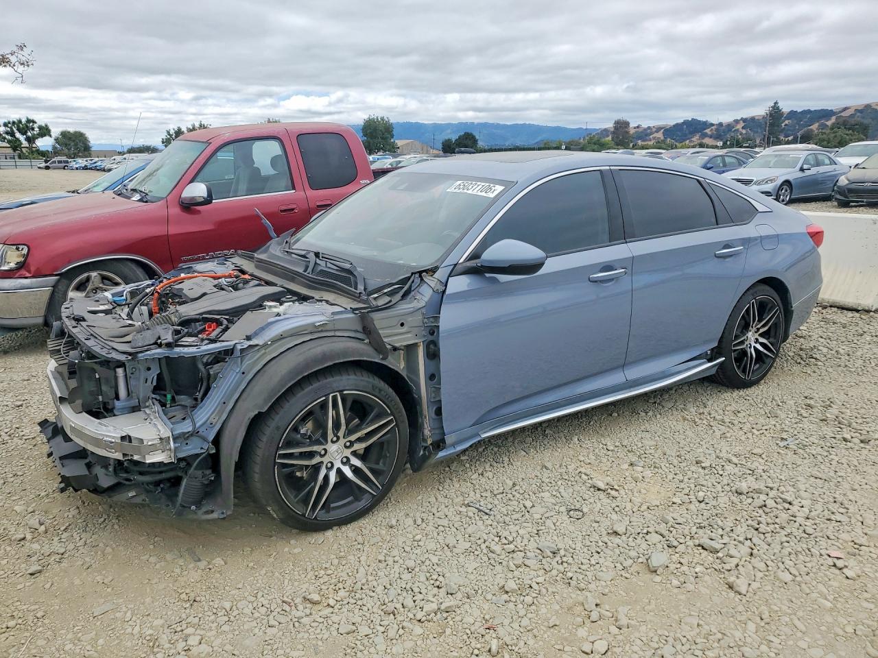 2022 HONDA ACCORD TOURING HYBRID | 1HGCV3F9XNA006784 | UPCARS