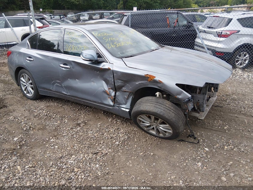 2014 INFINITI Q50 PREMIUM | JN1BV7AR1EM695298 | UPCARS