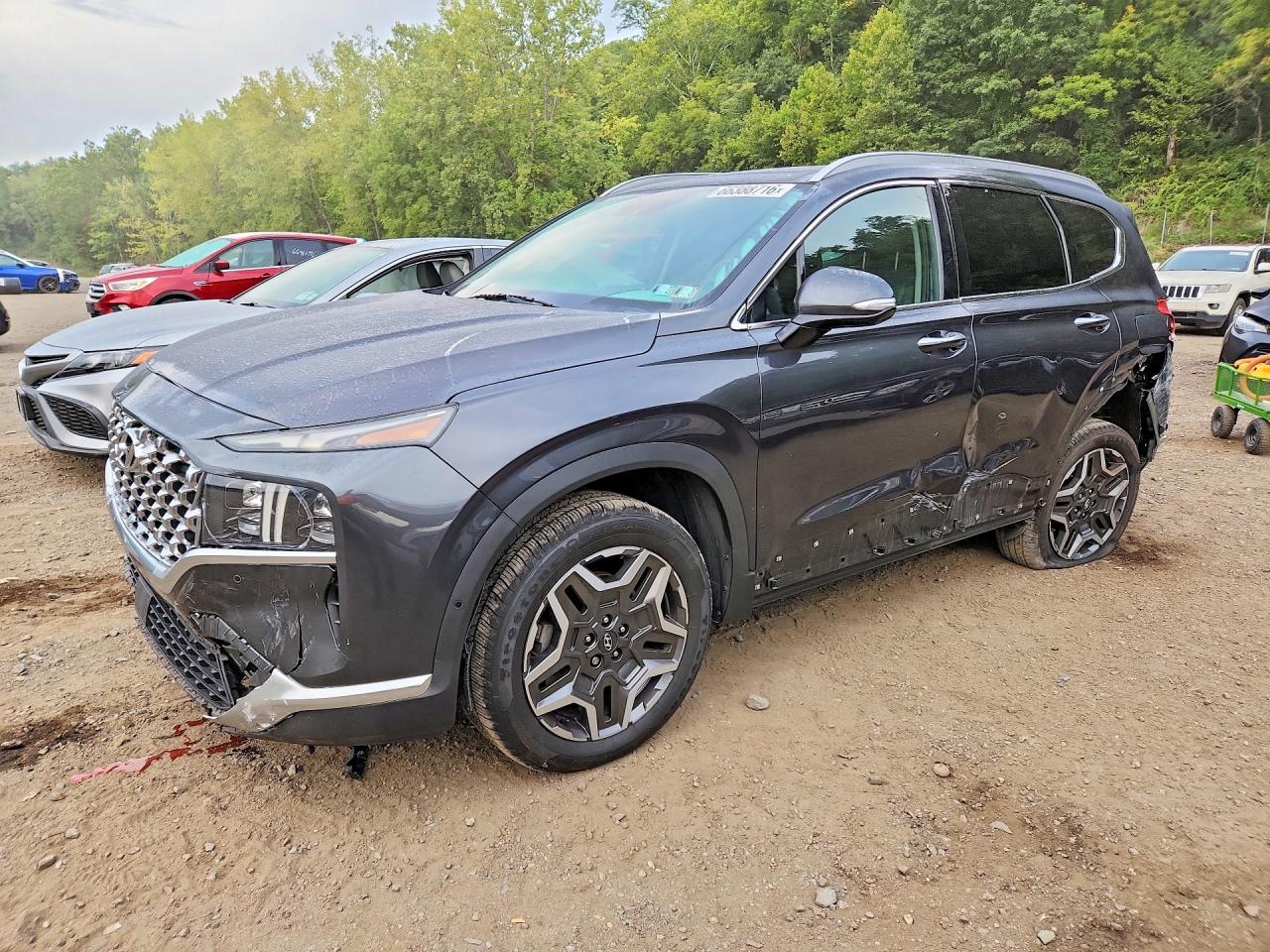 2021 HYUNDAI SANTA FE LIMITED | 5NMS4DAL3MH343324 | UPCARS