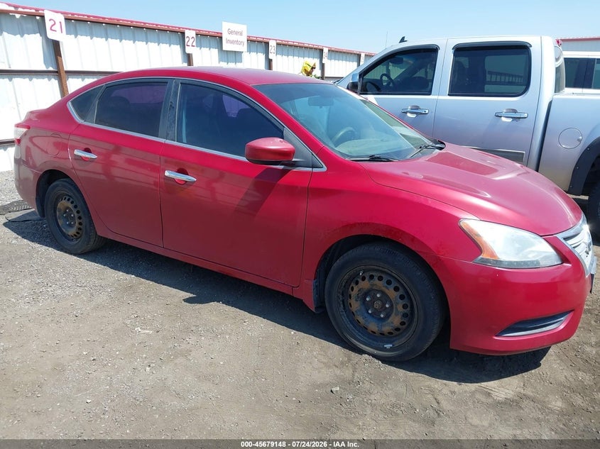 2013 NISSAN SENTRA SV | 3N1AB7AP8DL710326 | UPCARS