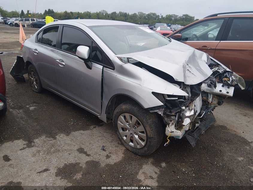 2012 HONDA CIVIC LX | 19XFB2F53CE050387 | UPCARS