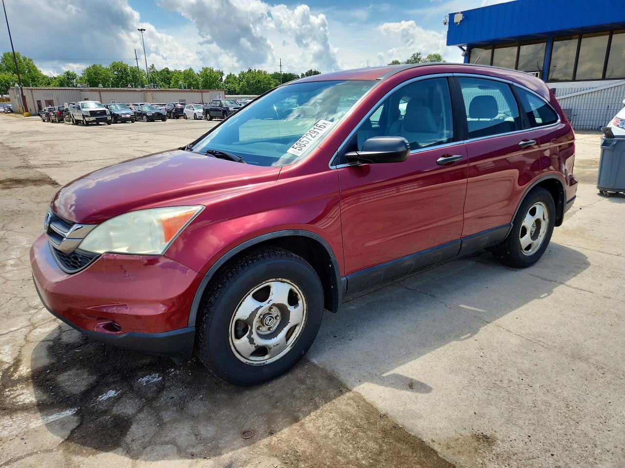 2010 HONDA CRV LX | 5J6RE3H38AL019477 | UPCARS