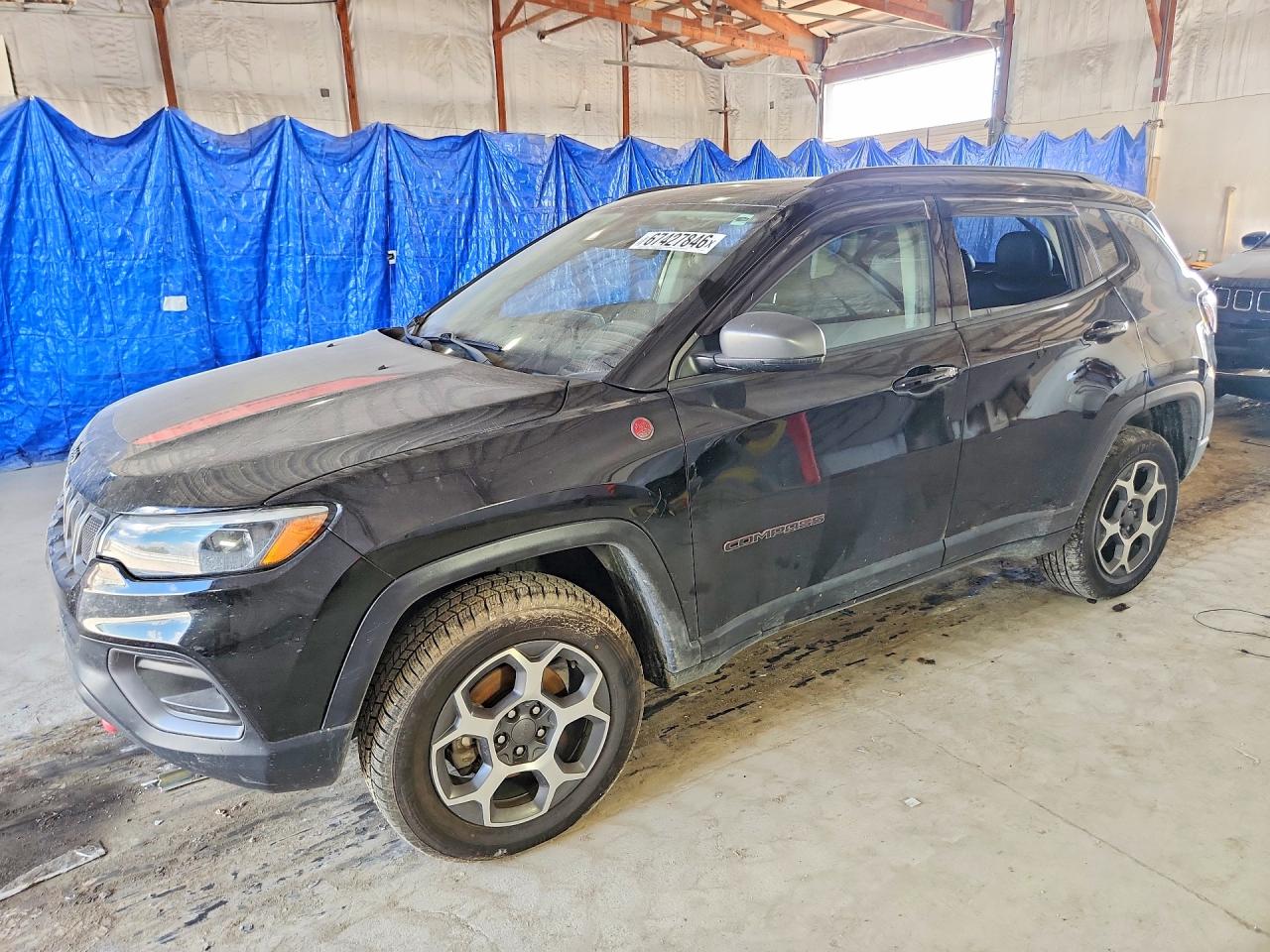 2022 JEEP COMPASS TRAILHAWK | 3C4NJDDB0NT157916 | UPCARS