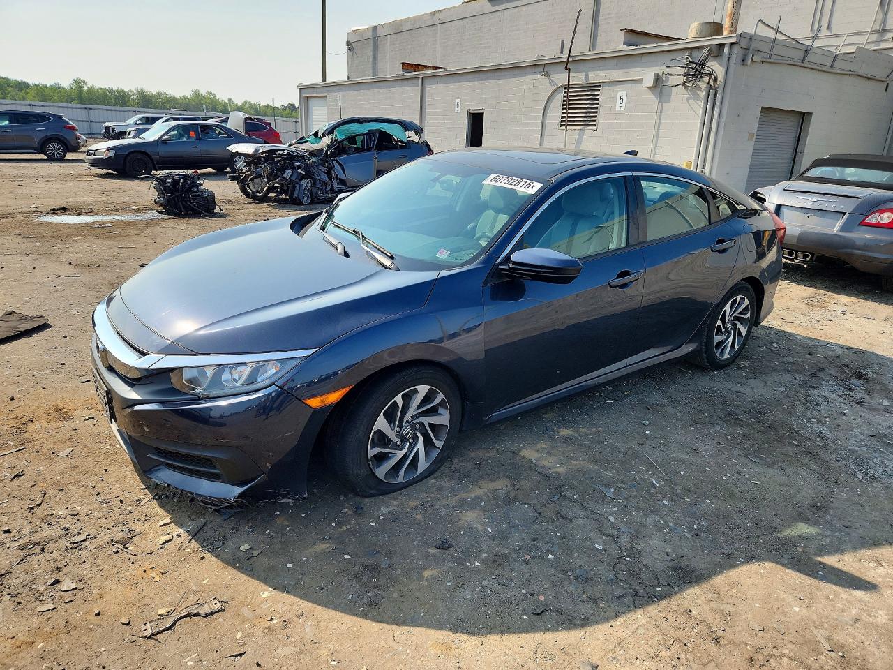 2017 HONDA CIVIC EX | 19XFC2F76HE029961 | UPCARS