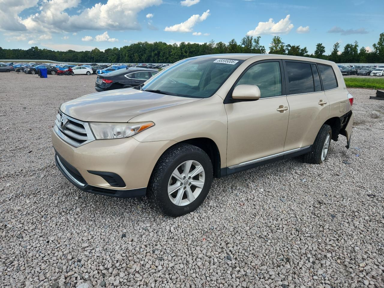 2013 TOYOTA HIGHLANDER BASE | 5TDZA3EHXDS038827 | UPCARS